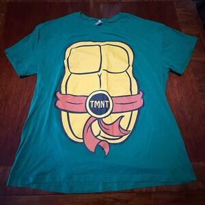 TMNT Teenage Mutant Ninja Turtles Costume T-Shirt XXL Shell Belt 2024 Nickelodeo